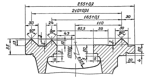 >Станина токарно-гвинторізного верстата 1и611п